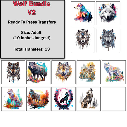 Wolf Transfer Bundle 2