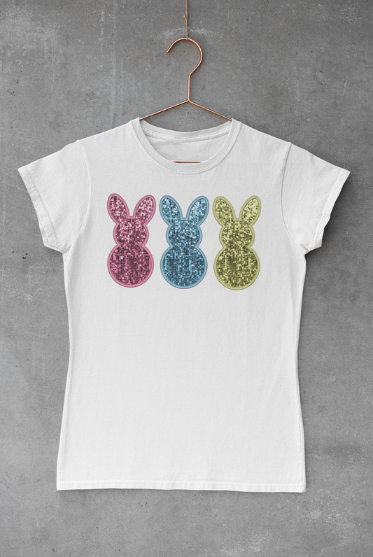 Bunny Sequin Transfer
