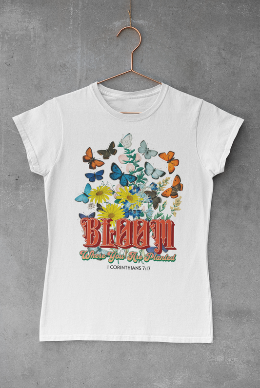 Butterfly Bloom Transfer