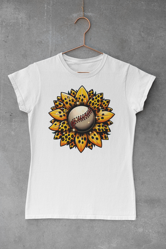 Baseball in Sunflower Transfer