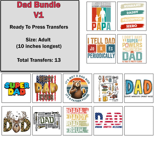 Dad Transfer Bundle 1