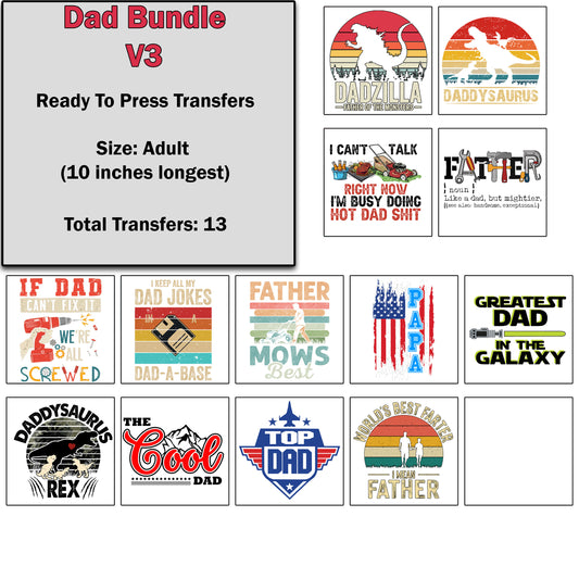 Dad Transfer Bundle 3