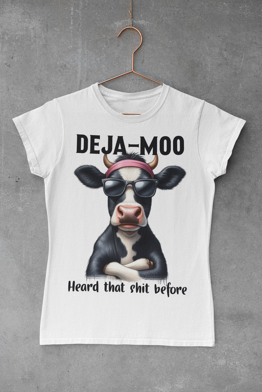 Deja Moo Cow Transfer