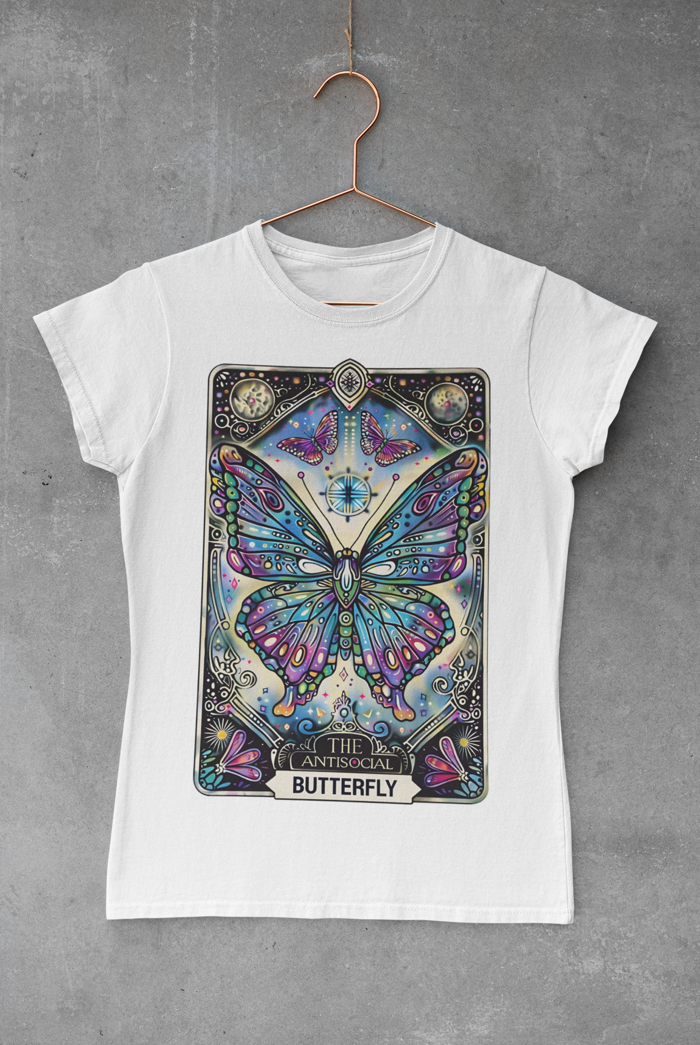 Antisocial Butterfly Card Transfer