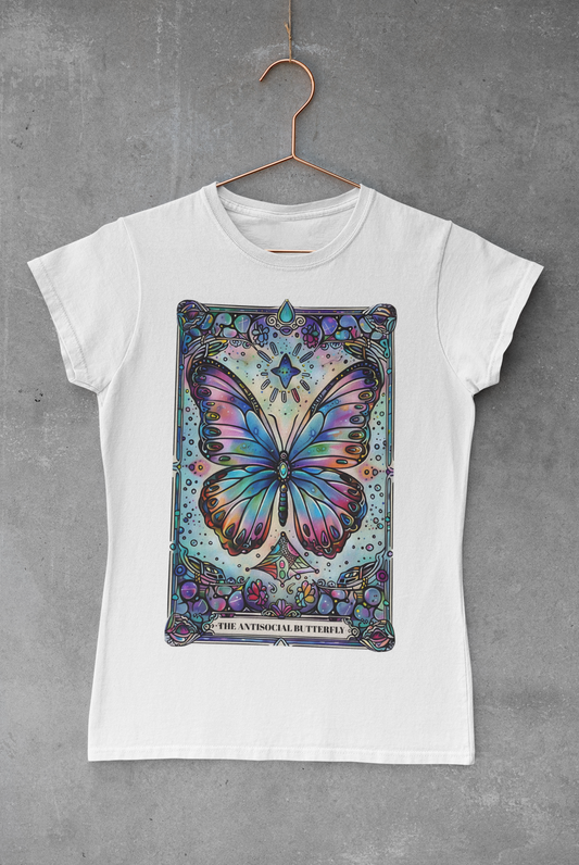 Antisocial Butterfly Card. V.2 Transfer
