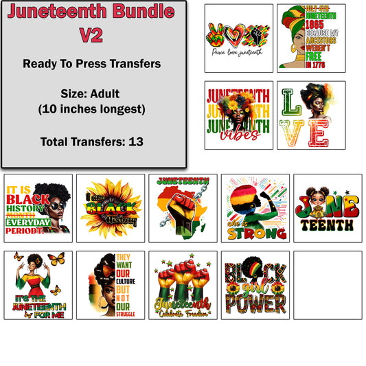 Juneteenth Transfer Bundle 2