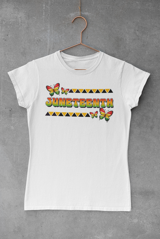 Juneteenth Butterfly Transfer