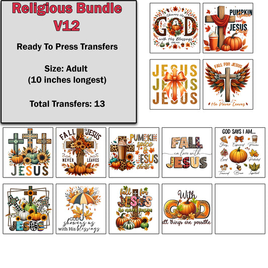 Religious Transfer Bundle 12