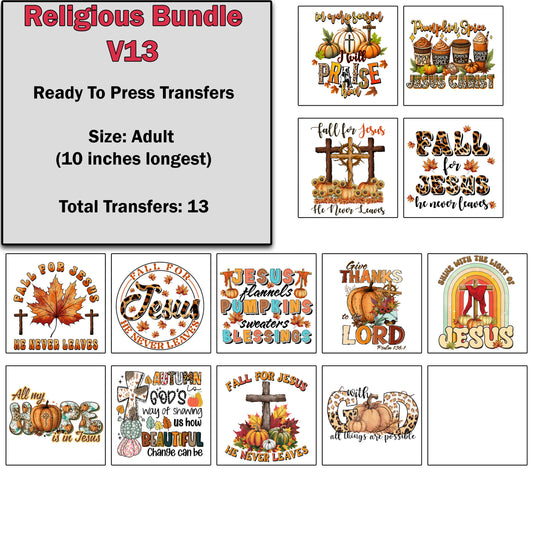 Religious Transfer Bundle 13