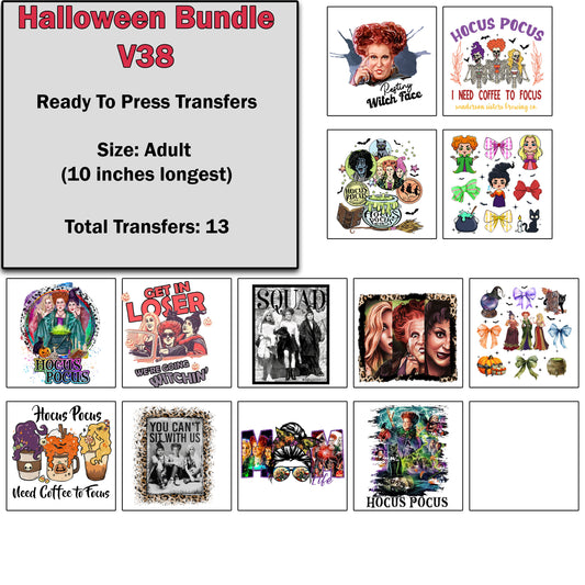 Halloween Transfer Bundle 38
