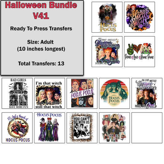 Halloween Transfer Bundle 41