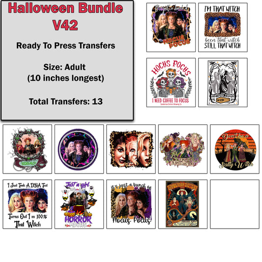 Halloween Transfer Bundle 42