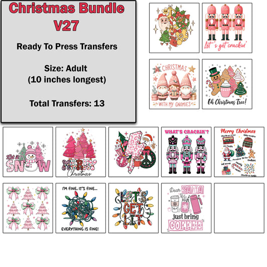 Christmas Transfer Bundle 27