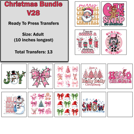 Christmas Transfer Bundle 28