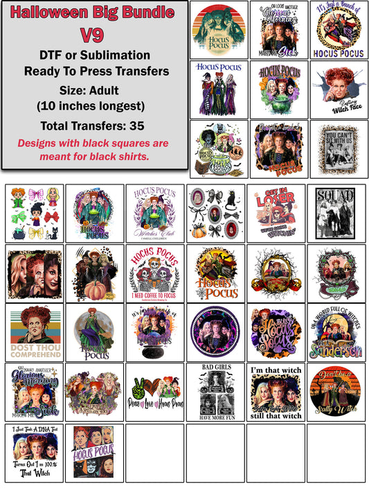 Halloween Big Bundle V9