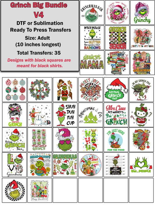 Grinch Big Bundle V4