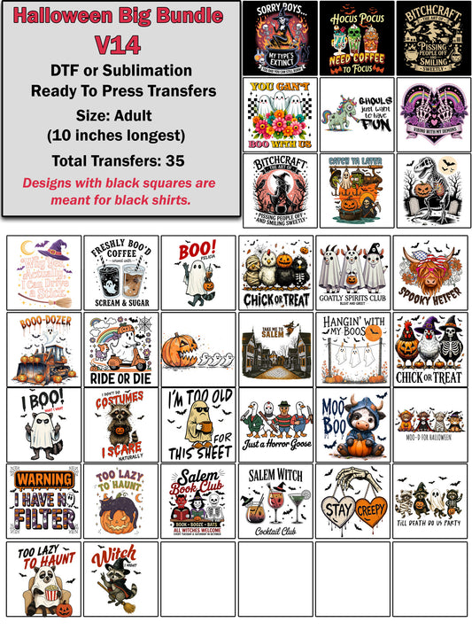 Halloween Big Bundle V14