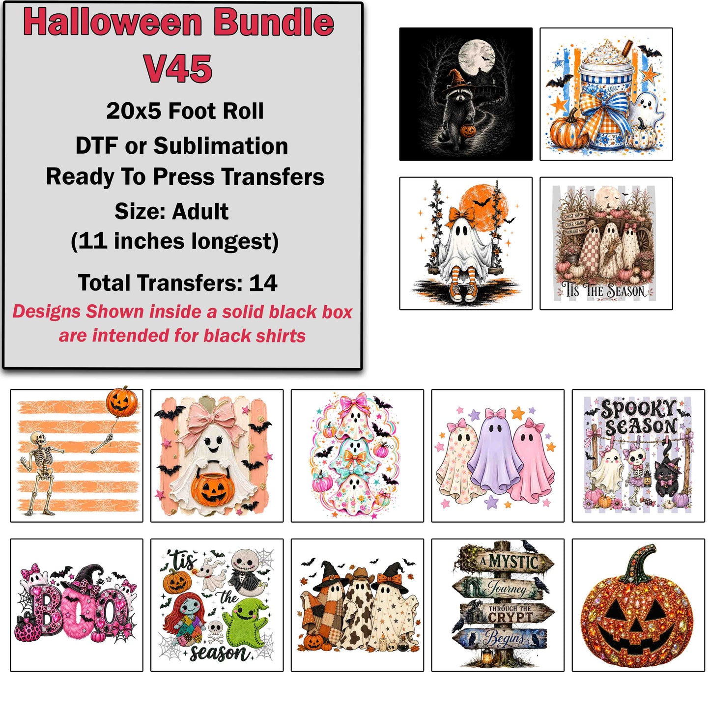 Halloween bundle 45