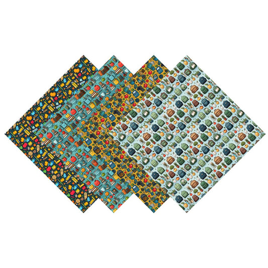 So Much School Supplies  Patterned Vinyl Pack