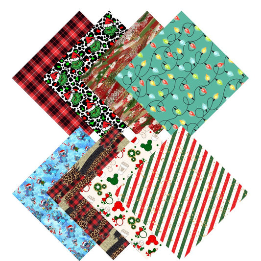 Most Popular Holiday Designs Patterned Vinyl Pack