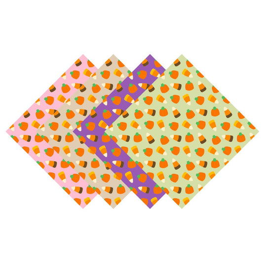 Candy Corns & Candy Pumpkins Patterned Vinyl Pack