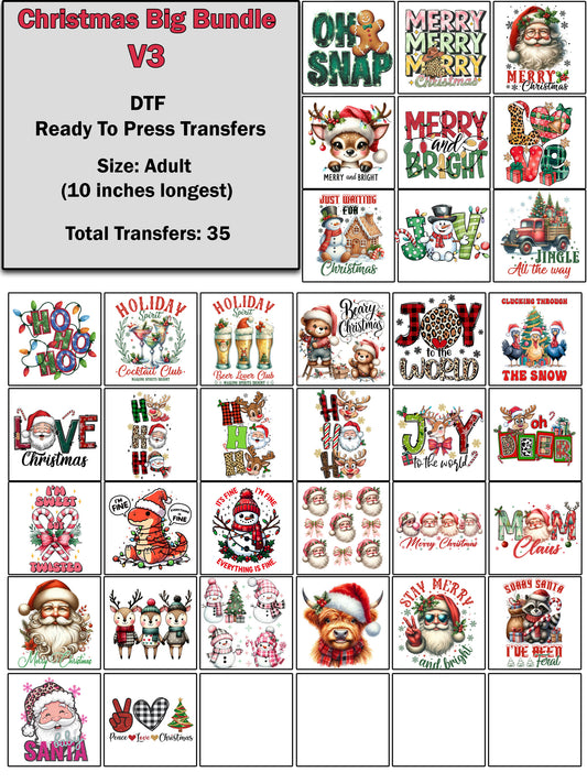 Big Christmas Transfer Bundle v.3