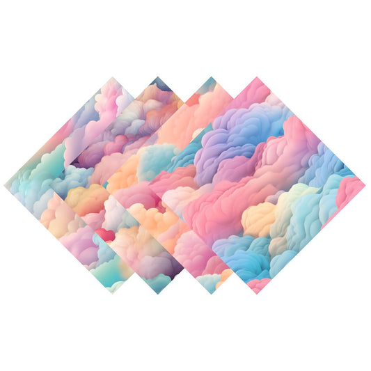 Cotton Candy Clouds Patterned Vinyl Pack
