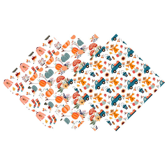 Cozy Autumn Days Patterned Vinyl Pack