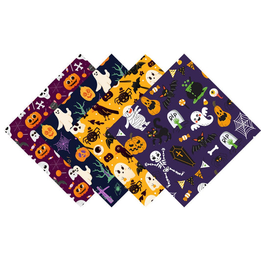 Cute & Creepy Halloween Patterned Vinyl Pack