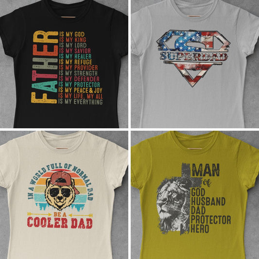Dad DTF Transfer Bundle