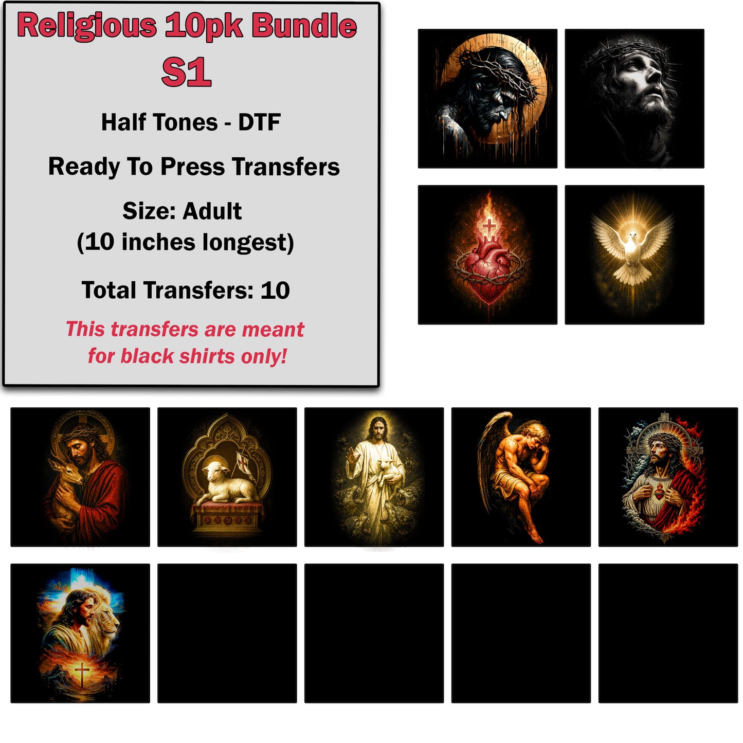 Exclusive Faith Bundle -10 Design Pack