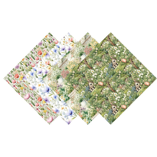 Wildflowers in Spring Patterned Vinyl Pack