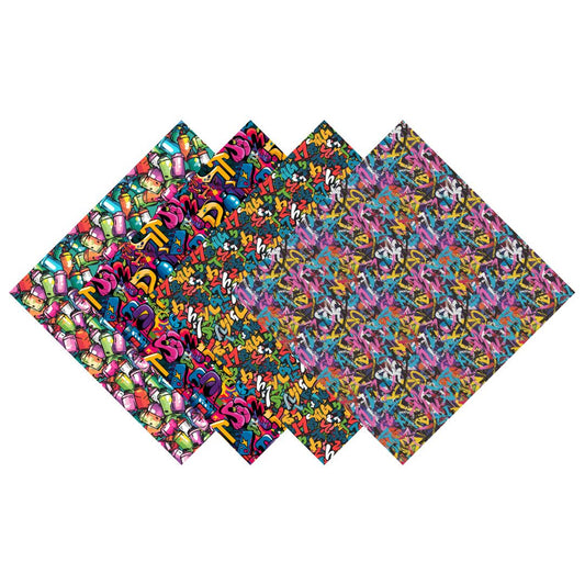 Graffiti Patterned Vinyl Pack