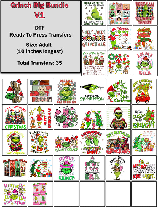 Big Grinch Transfer Bundle v.1