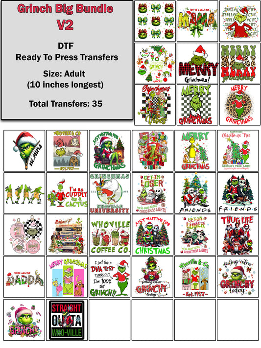 Big Grinch Transfer Bundle v.2