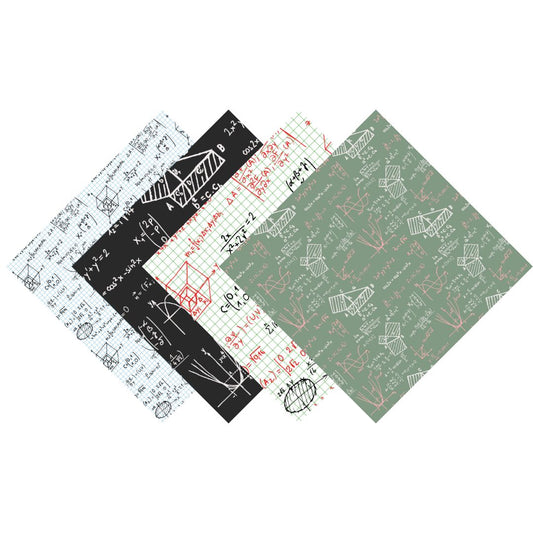 Math Equations Patterned Vinyl Pack