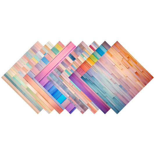 Pastel Wood Patterned Vinyl Pack