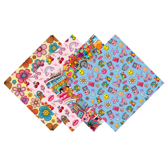 Throwback Fun Patterned Vinyl Pack