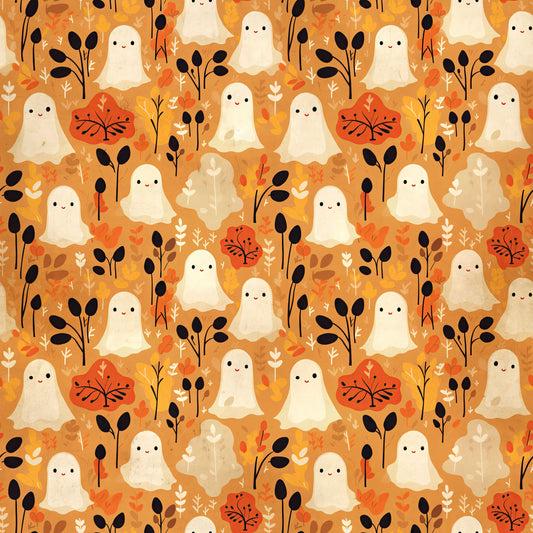 Floral Ghosts 12x12 Patterned Vinyl Sheet