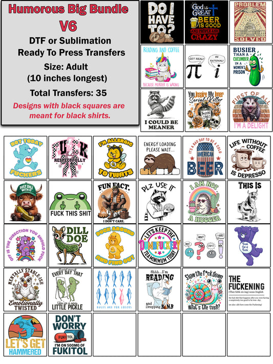Humorous Big Bundle V6