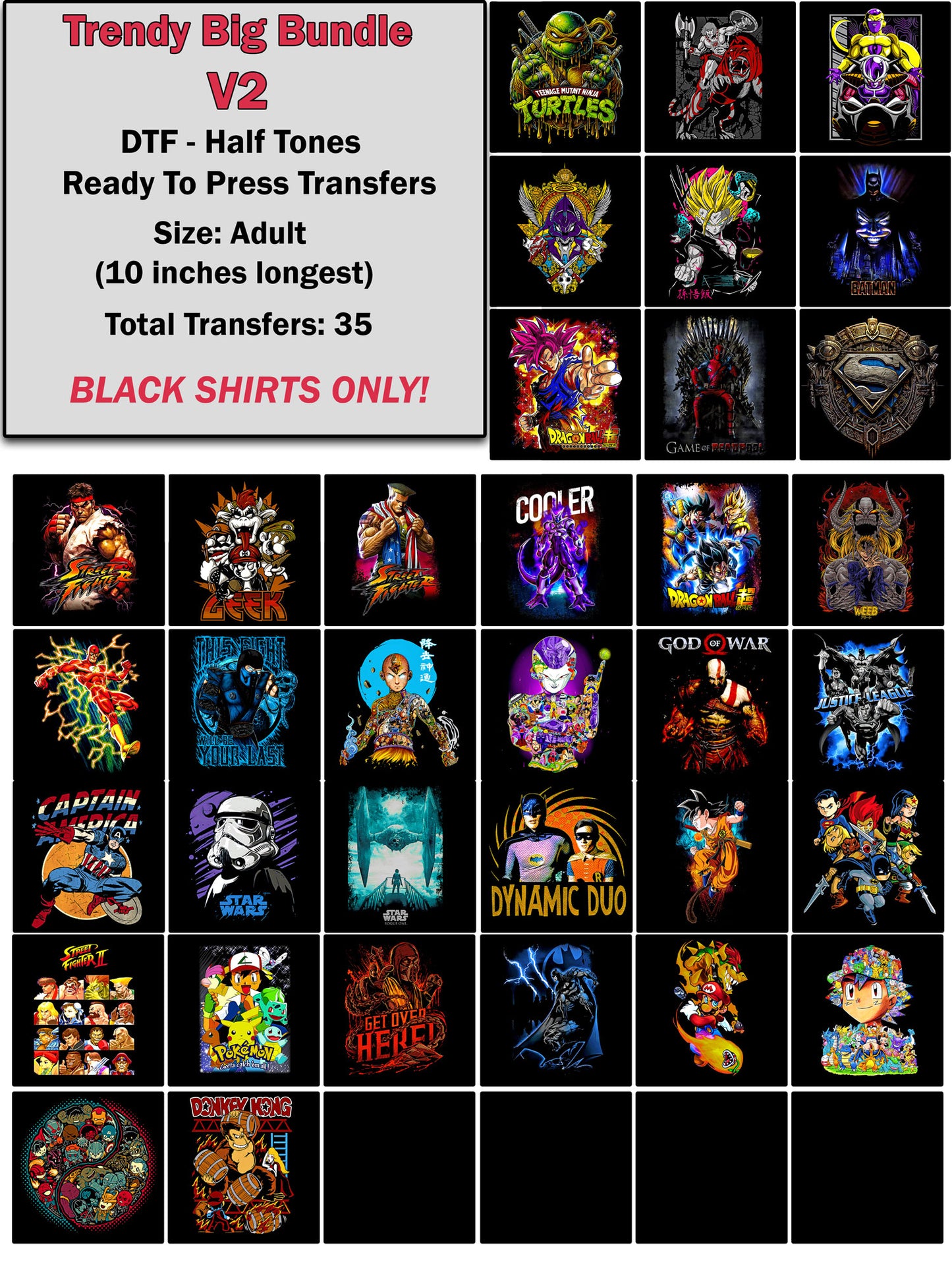 Trendy Half Tone Big Bundle V2