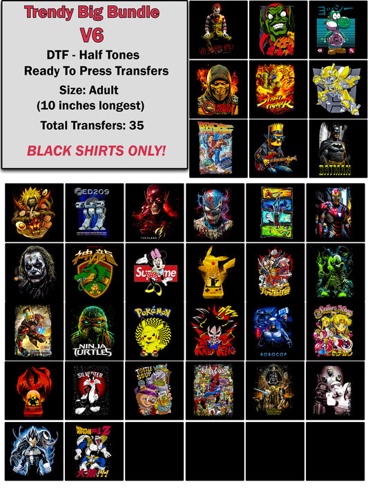 Trendy  Half Tone Big Bundle V6