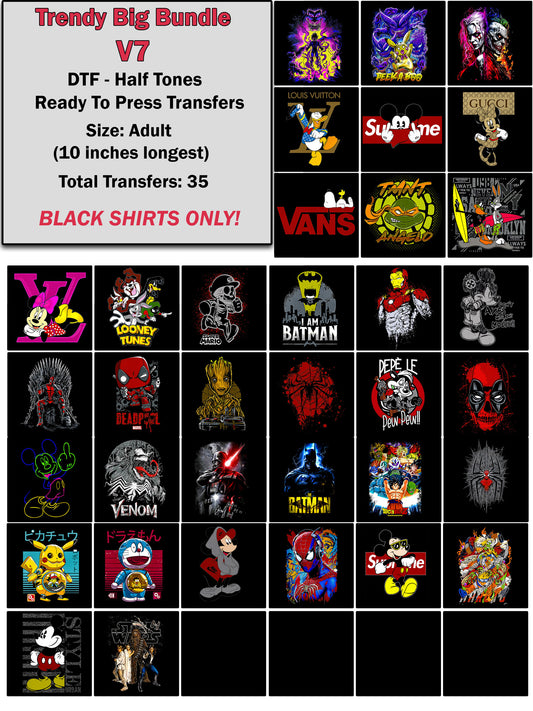 Trendy Half Tone Big Bundle V7