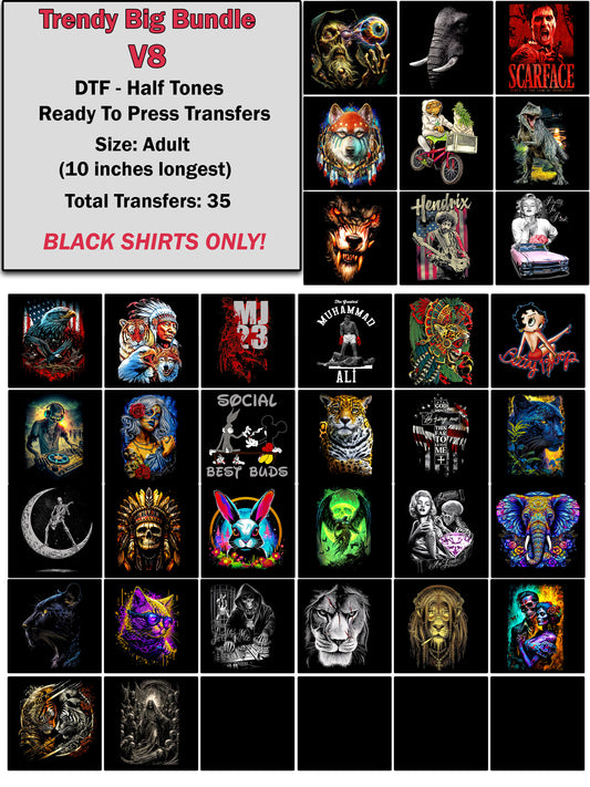 Trendy Half Tone Big Bundle V8