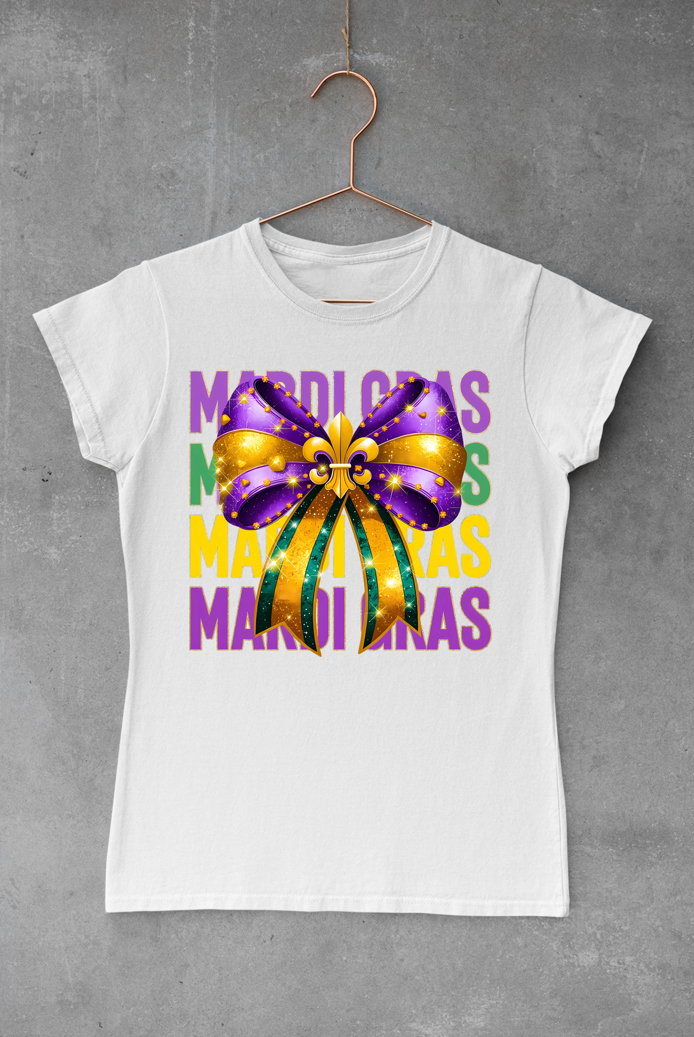 Mardi Gras Bing Bow