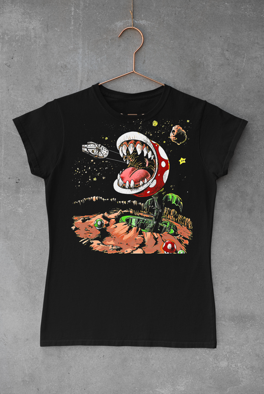 Mario Star Wars Half Tone