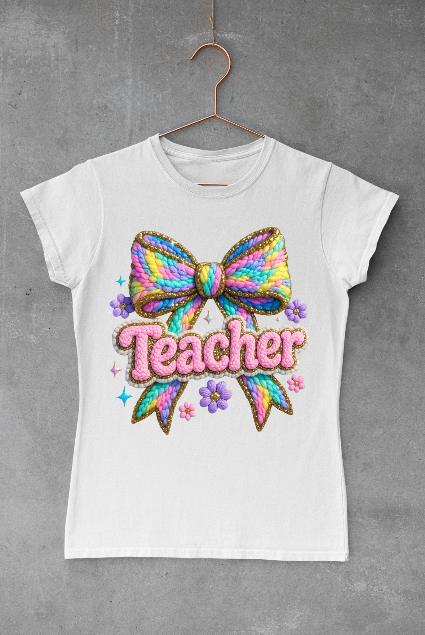 Teacher Crochet Bow