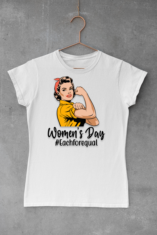 Women's Day Vintage Logo