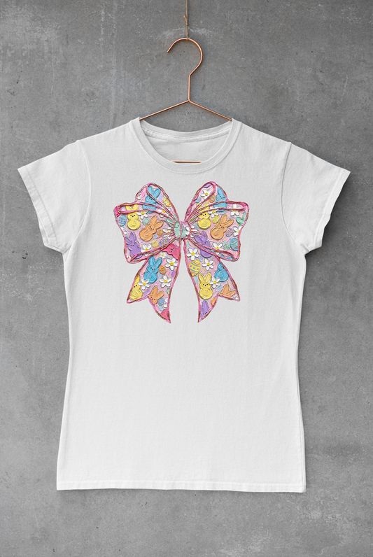 Brush Strokes Easter Bow