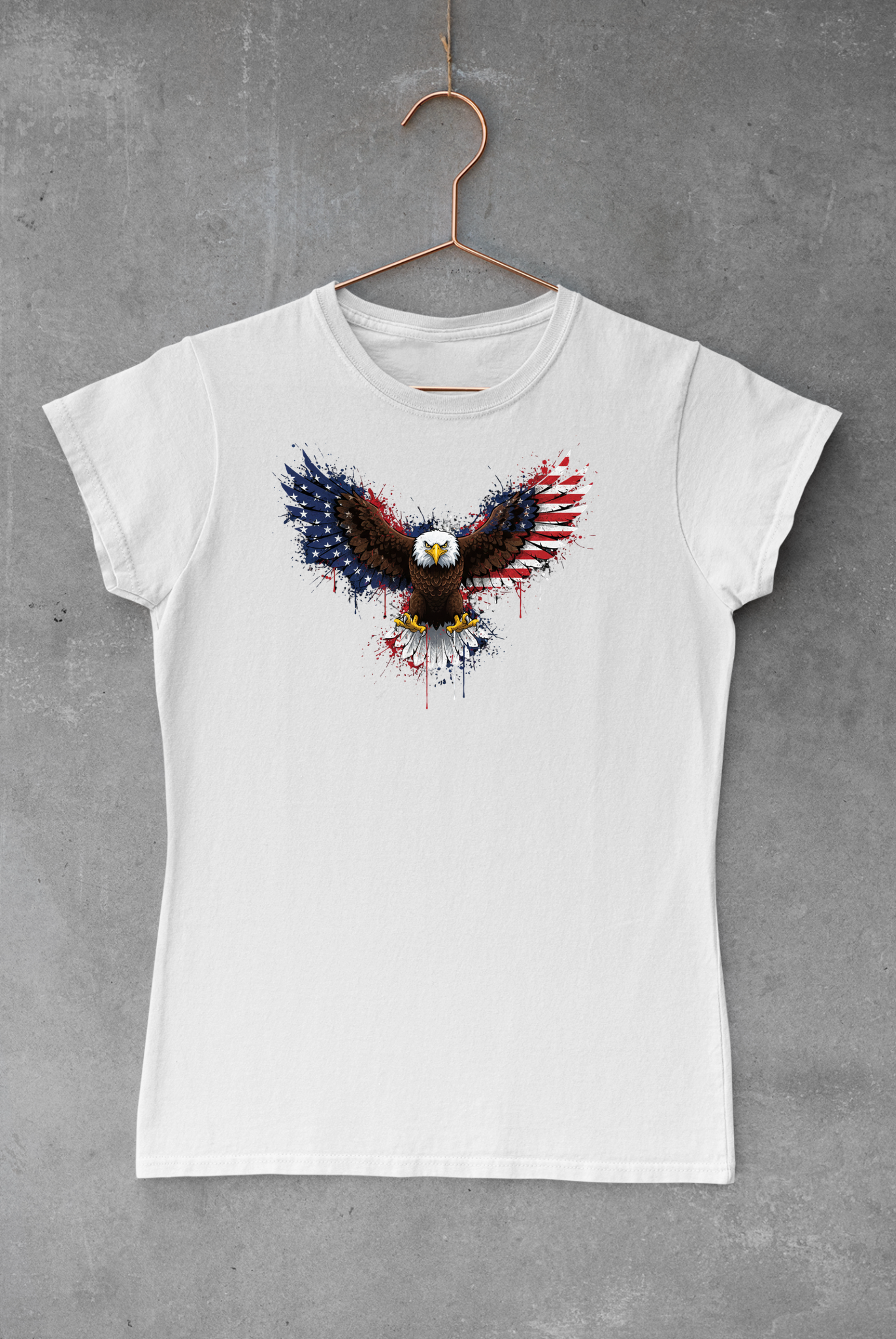 Patriotic American Eagle